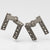 Colonial Bronze Right Side Intermediate Pivot hinge with Removable Pin
