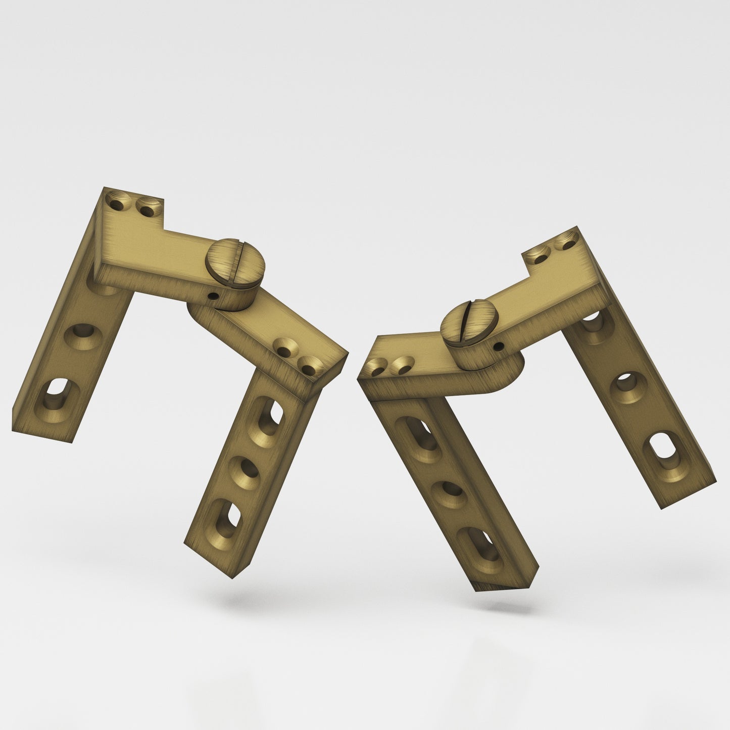 Colonial Bronze Left Side Intermediate Pivot hinge with Removable Pin