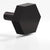 Colonial Bronze Cabinet Knob