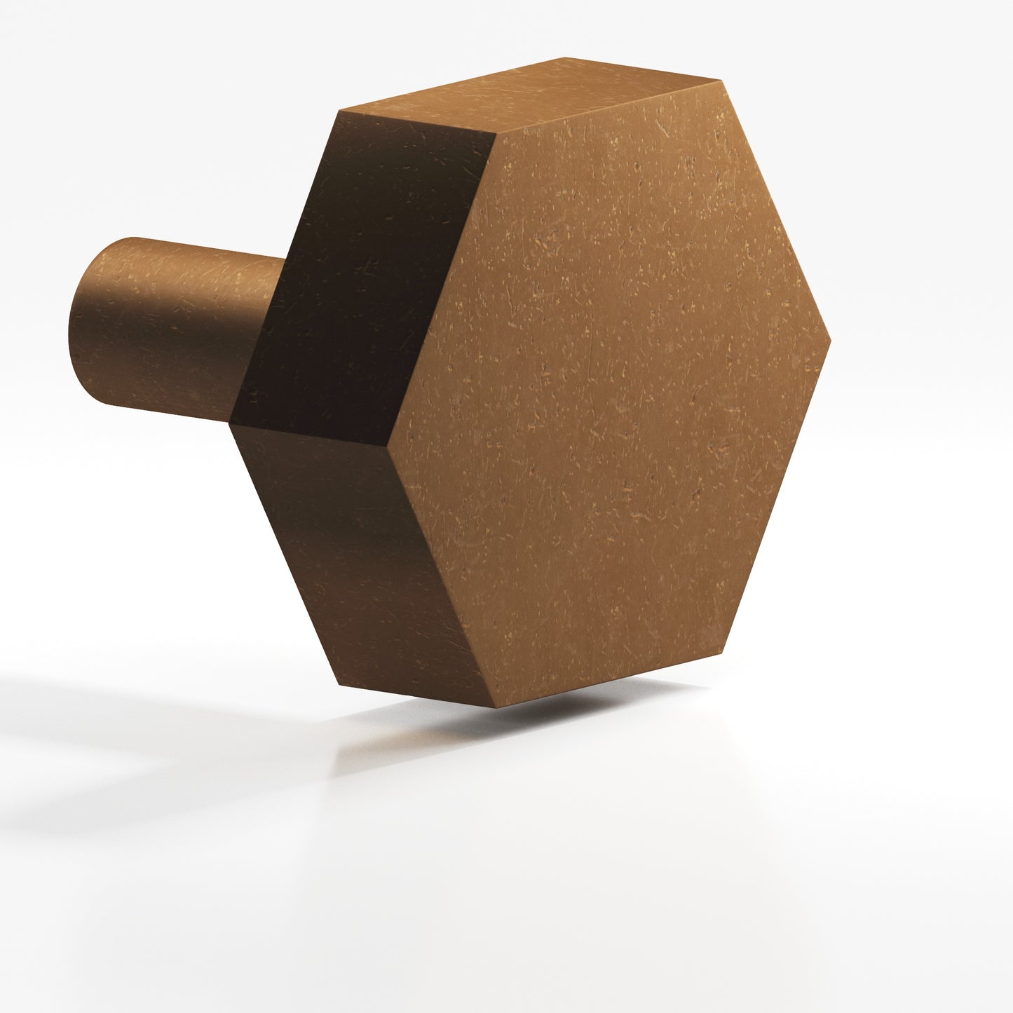 Colonial Bronze Cabinet Knob