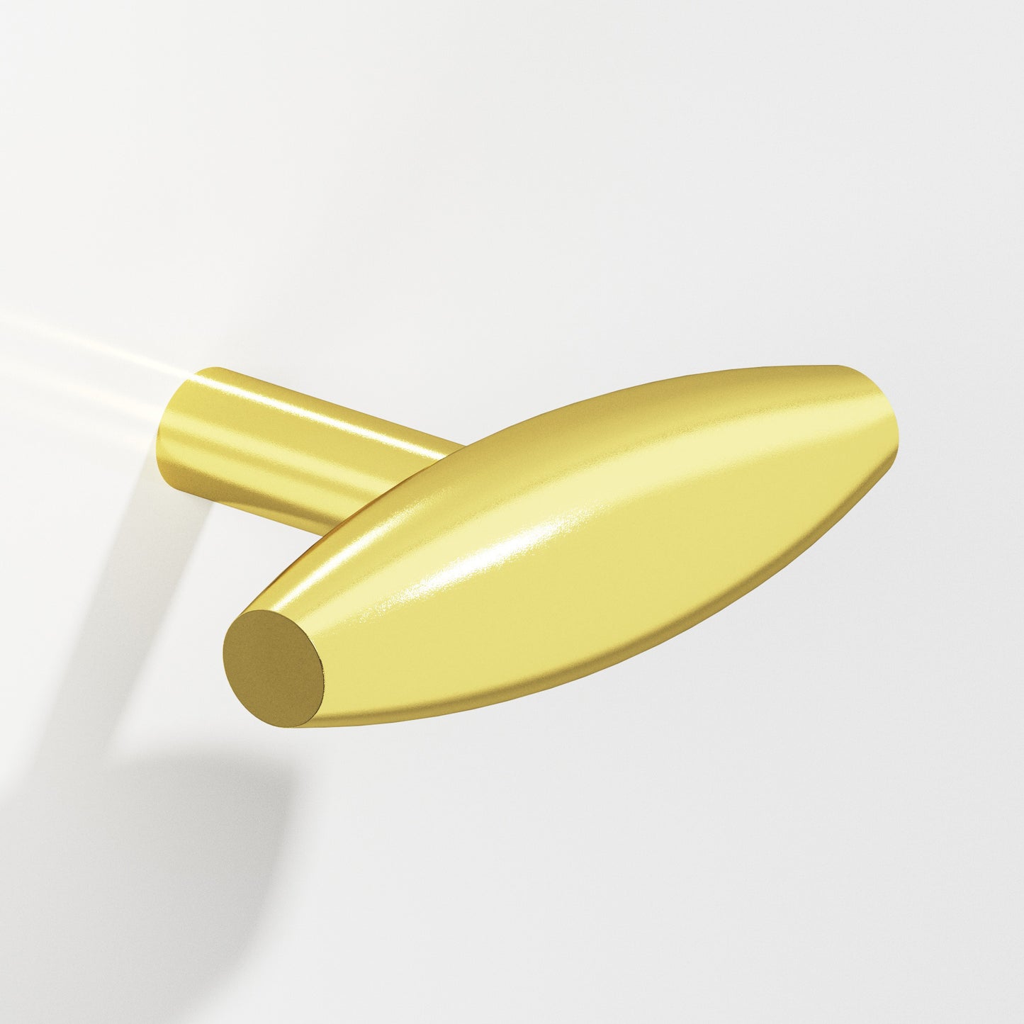 Colonial Bronze T Cabinet Knob