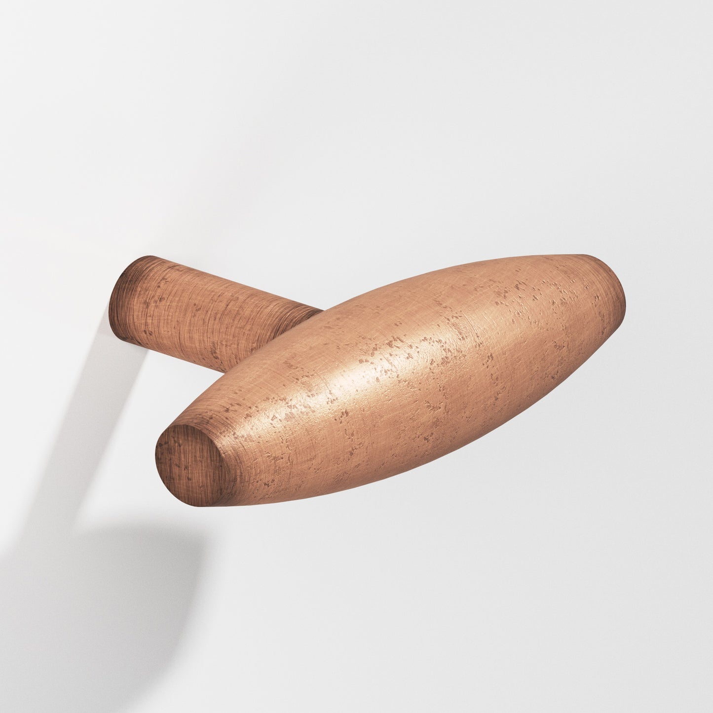 Colonial Bronze T Cabinet Knob