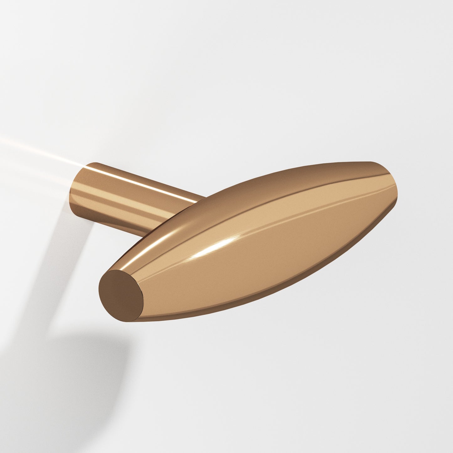 Colonial Bronze T Cabinet Knob