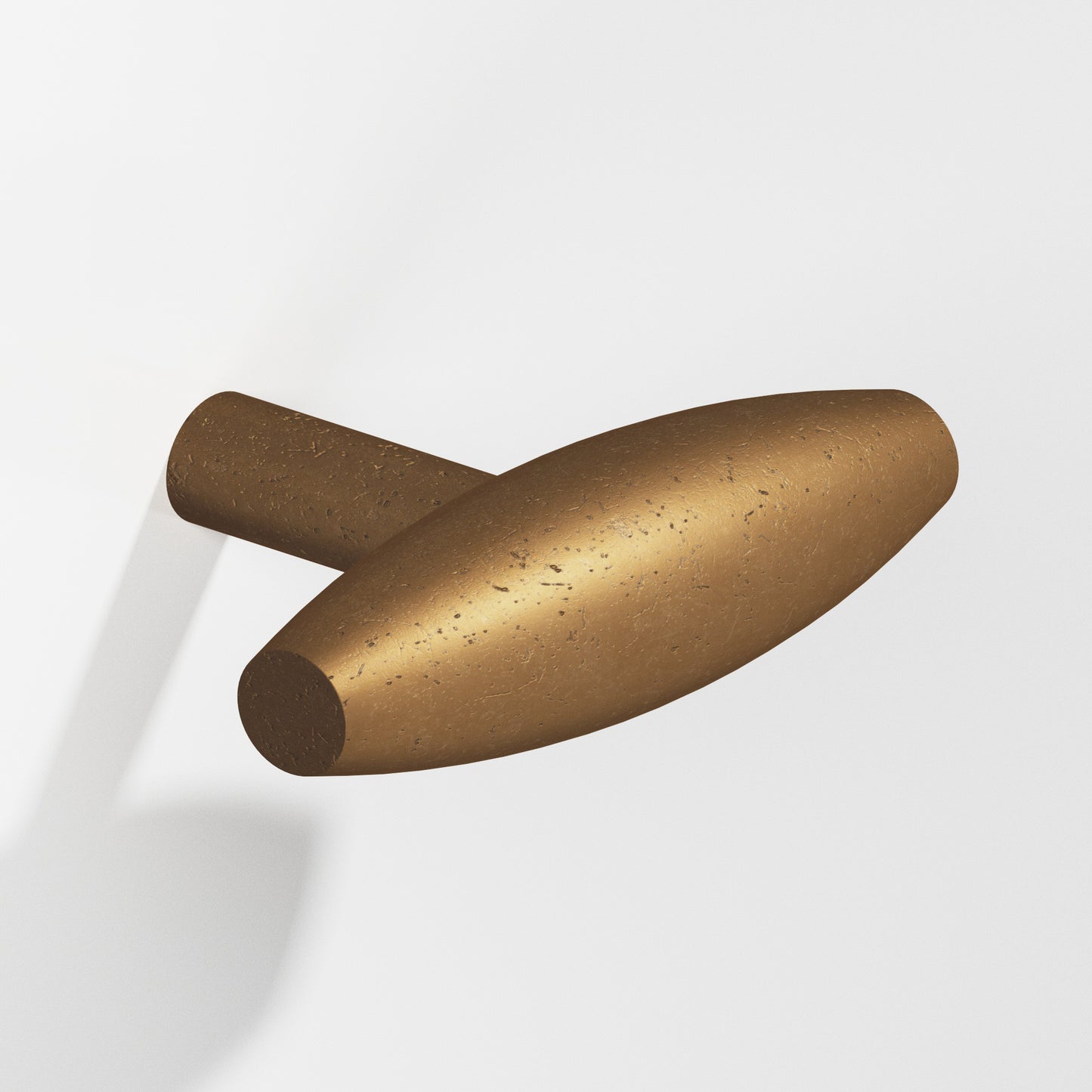 Colonial Bronze T Cabinet Knob