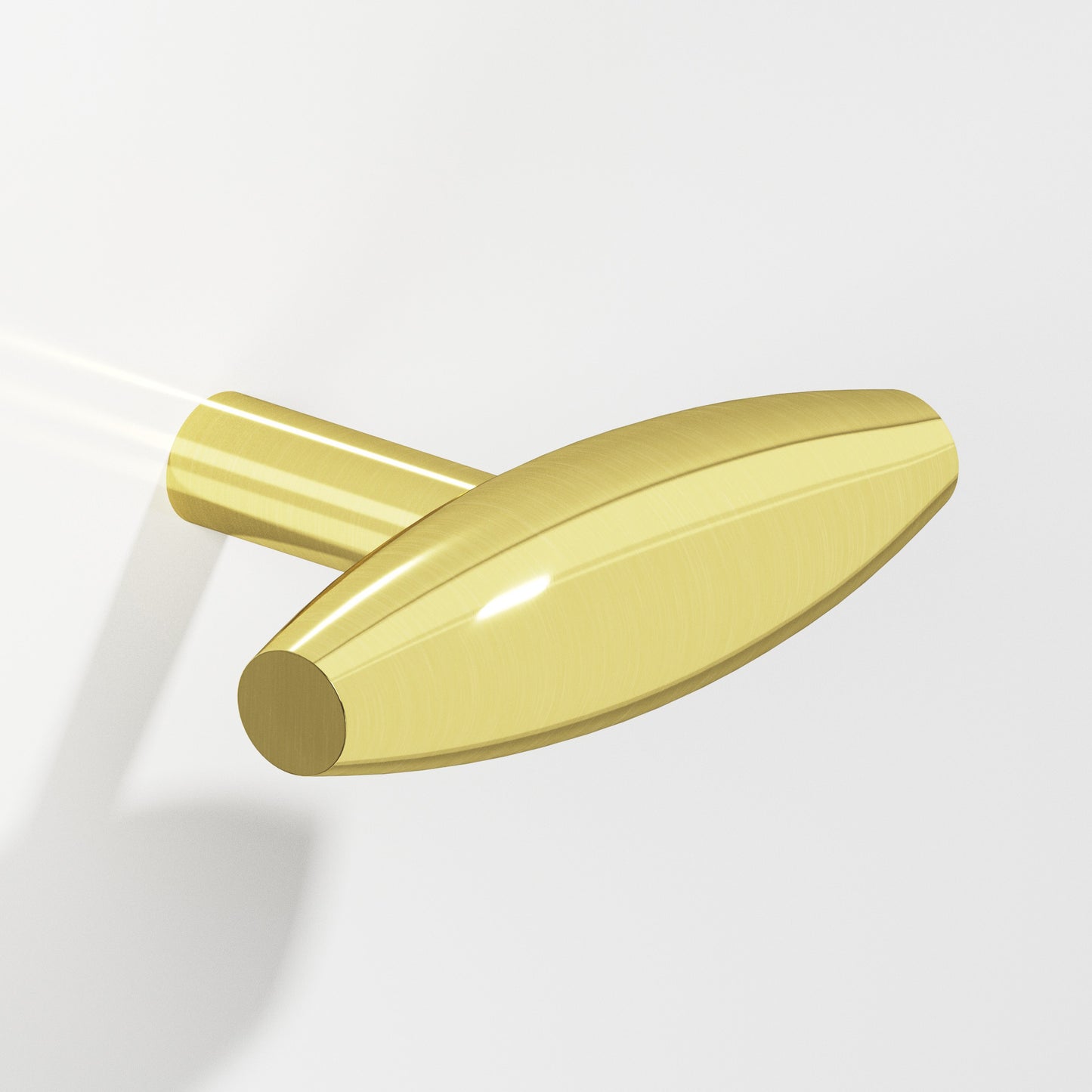 Colonial Bronze T Cabinet Knob