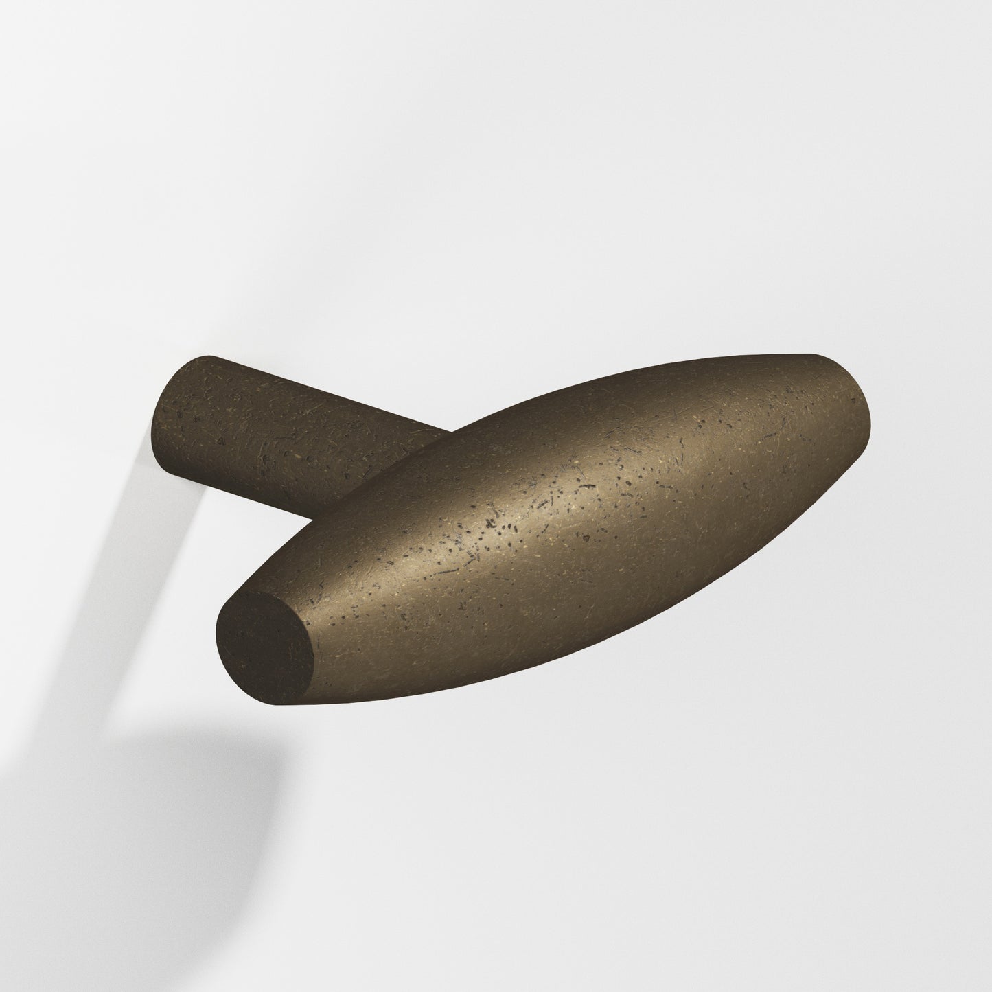 Colonial Bronze T Cabinet Knob