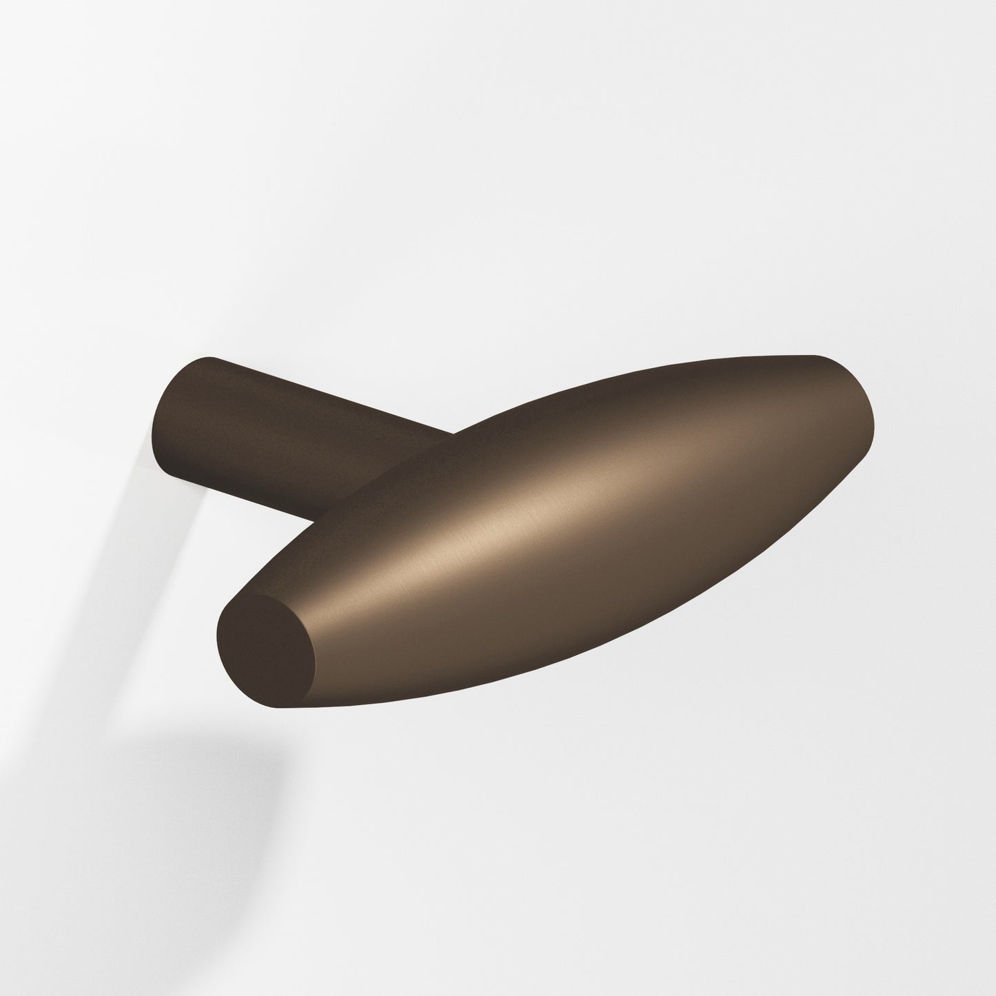 Colonial Bronze T Cabinet Knob