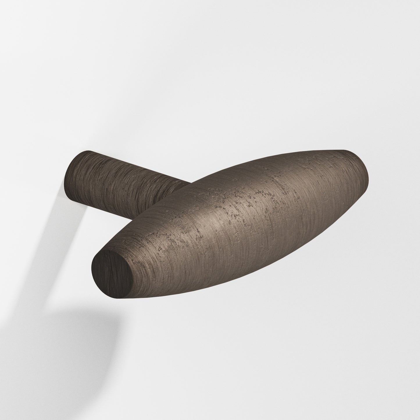 Colonial Bronze T Cabinet Knob