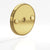 Colonial Bronze Back Plate with Exposed Finished Screws