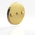 Colonial Bronze Back Plate with Exposed Finished Screws