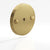 Colonial Bronze Back Plate with Exposed Finished Screws