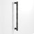 Colonial Bronze Shower Door Pull