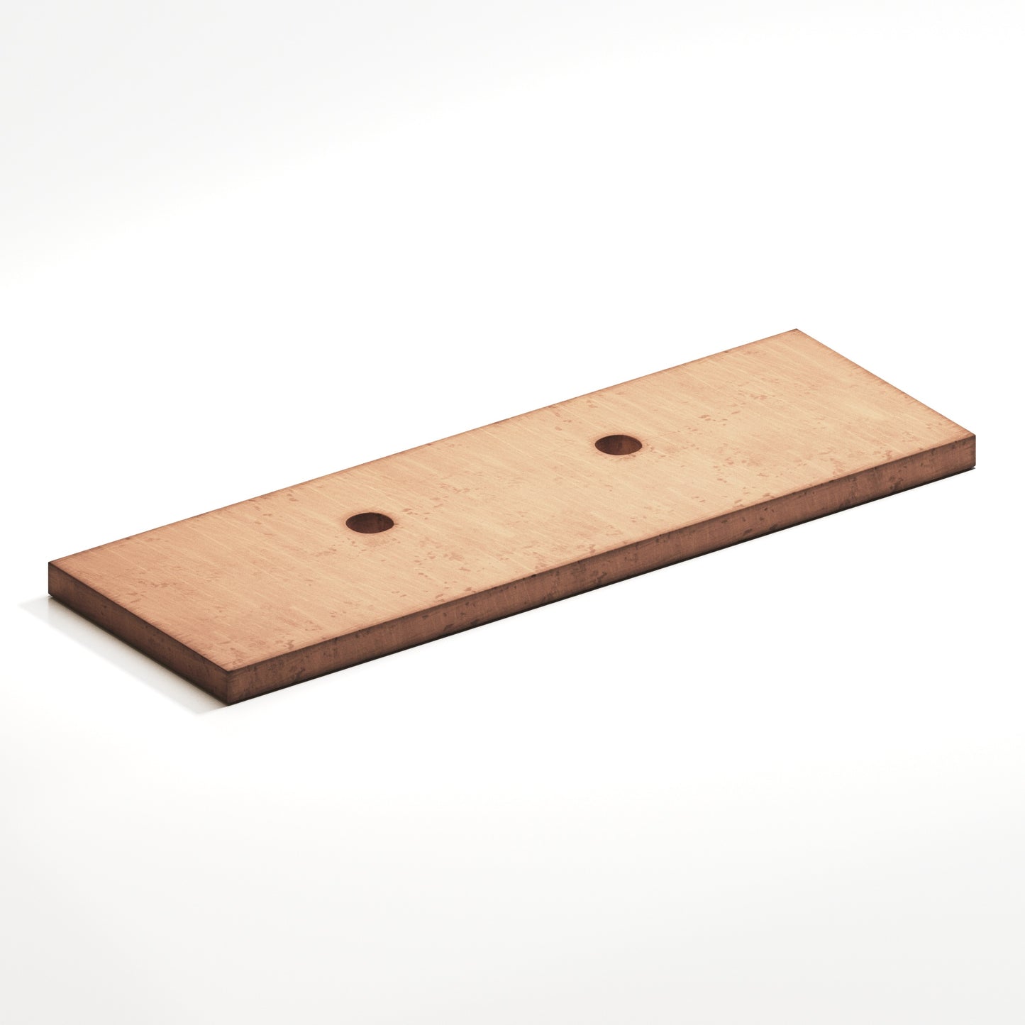 Colonial Bronze Offset Flat Back Plate