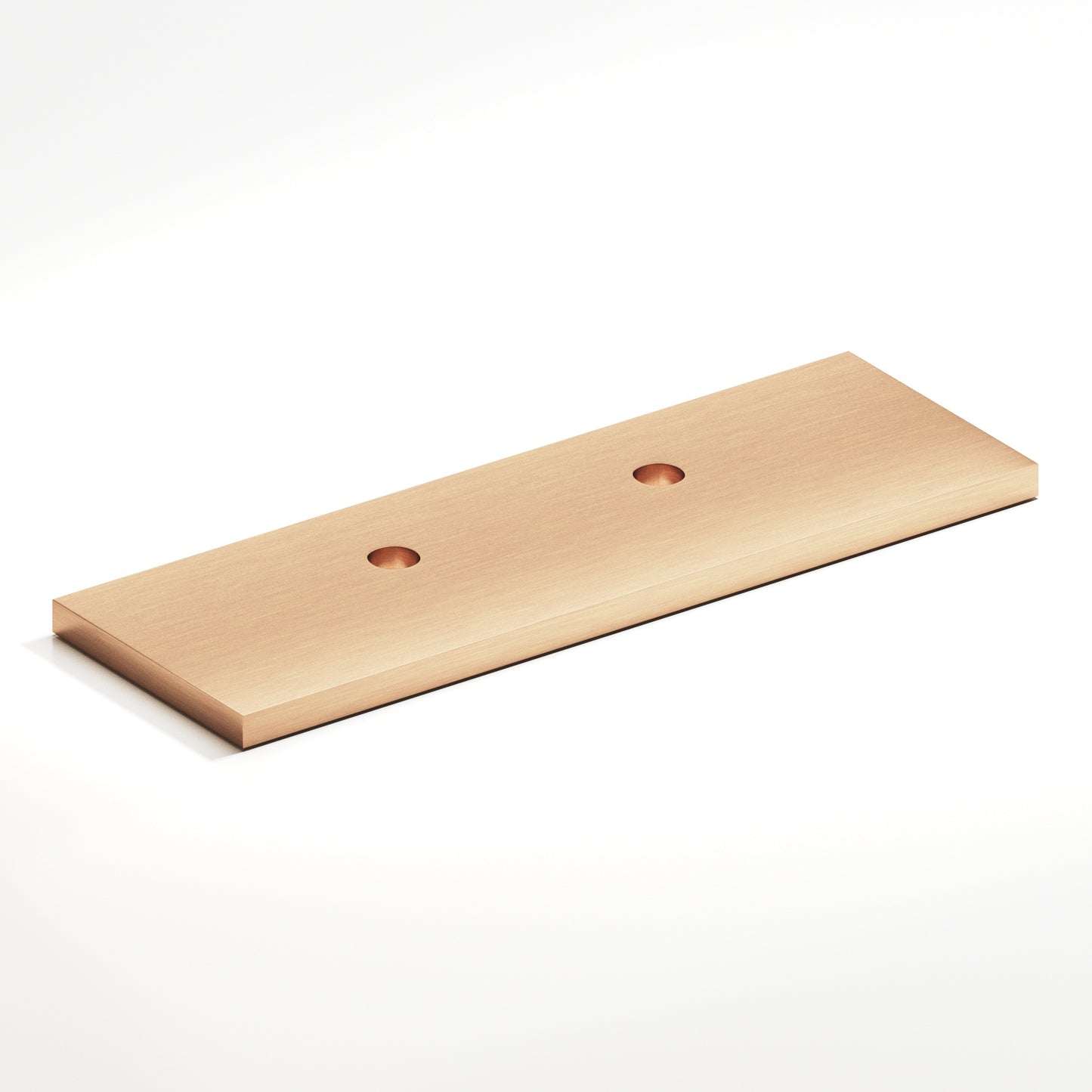 Colonial Bronze Offset Flat Back Plate - Parent