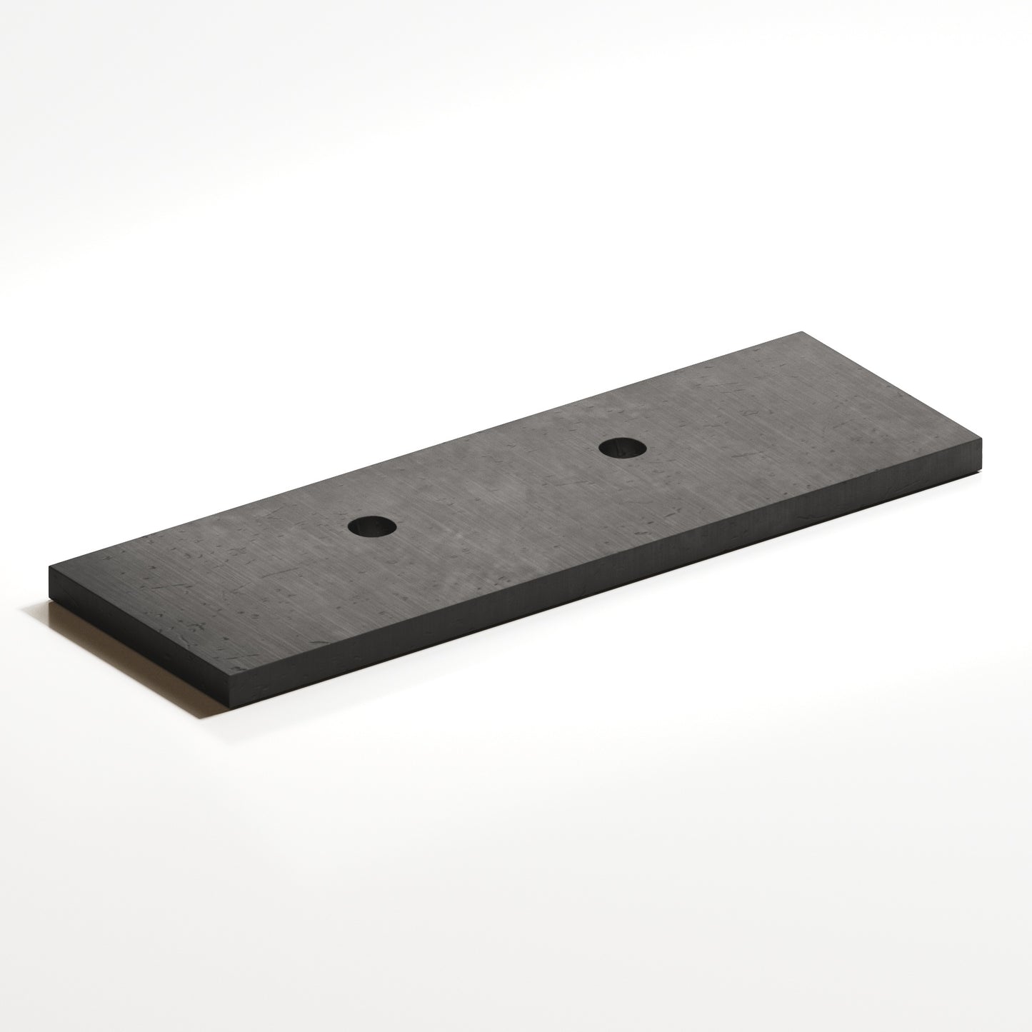 Colonial Bronze Offset Flat Back Plate