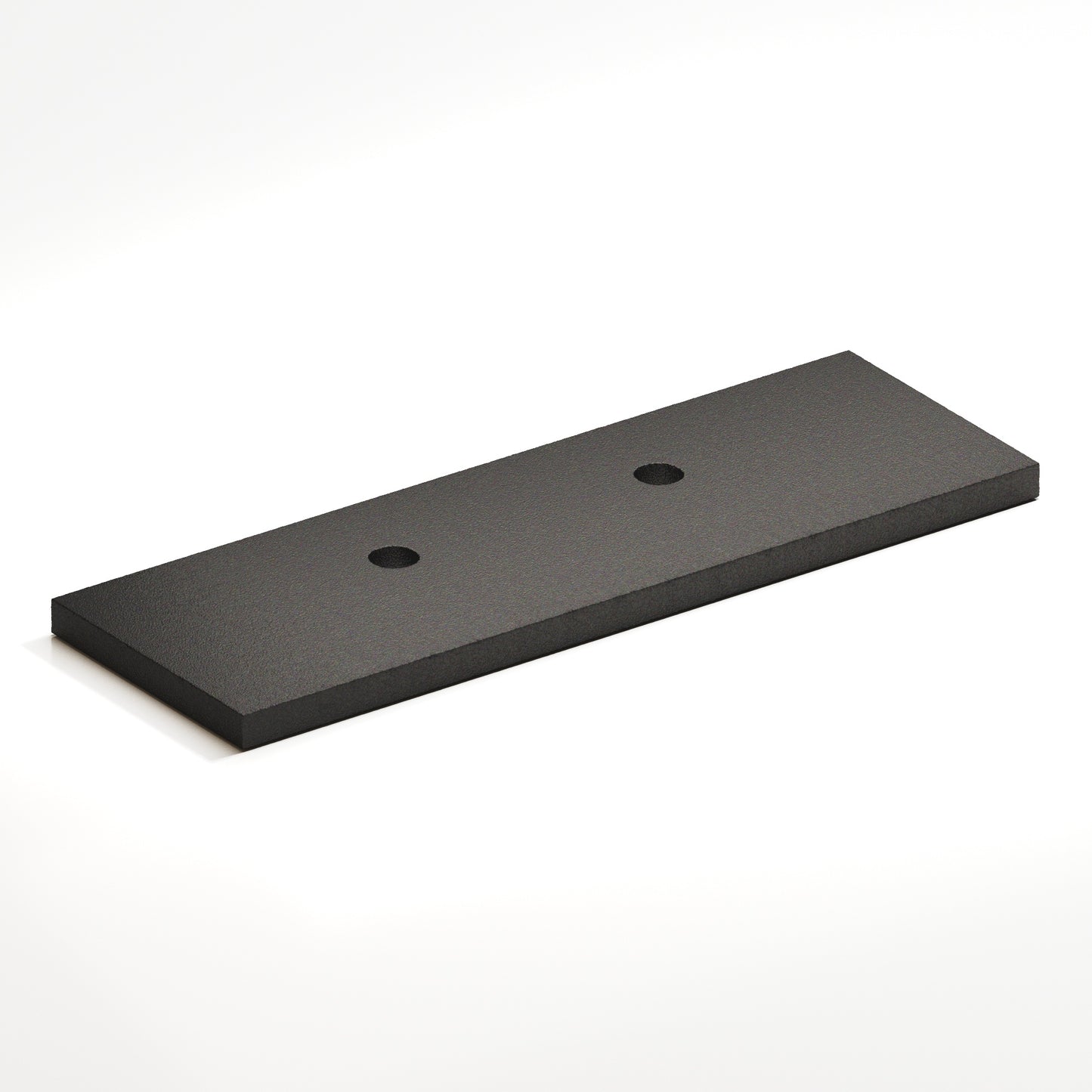 Colonial Bronze Offset Flat Back Plate