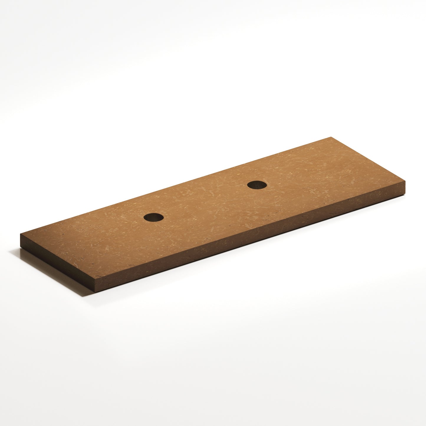 Colonial Bronze Offset Flat Back Plate