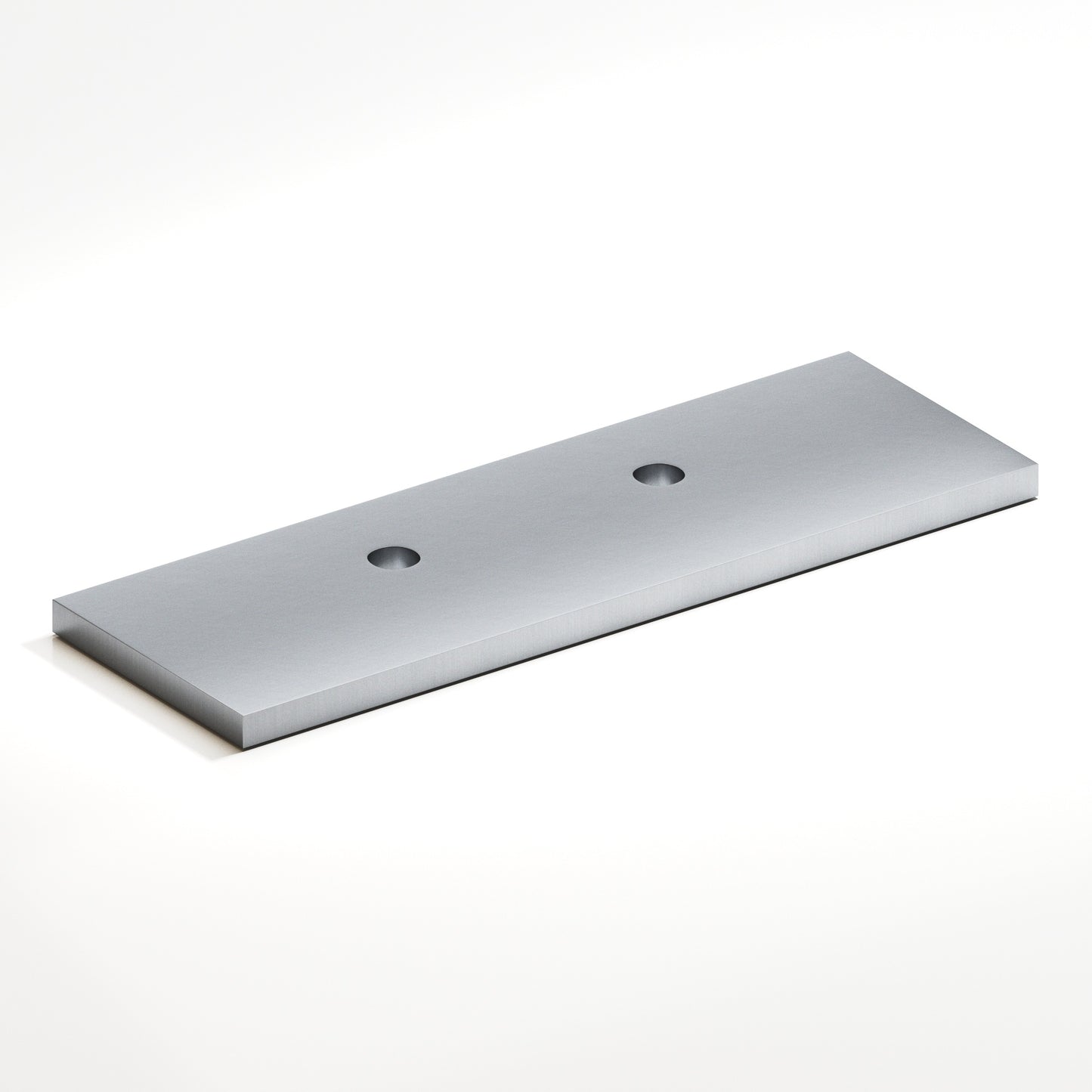 Colonial Bronze Offset Flat Back Plate