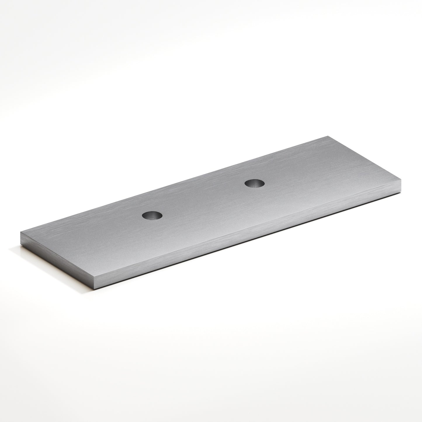 Colonial Bronze Offset Flat Back Plate