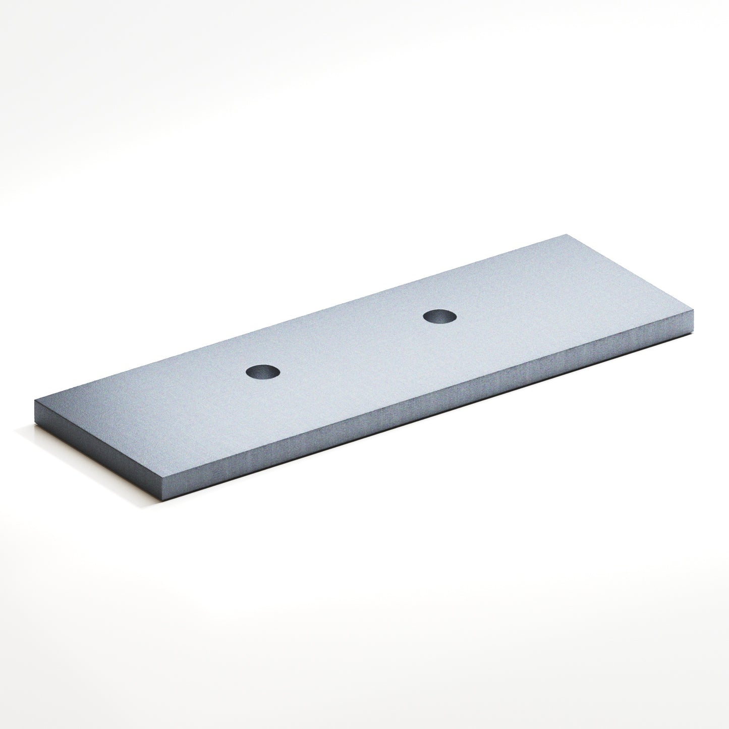 Colonial Bronze Offset Flat Back Plate