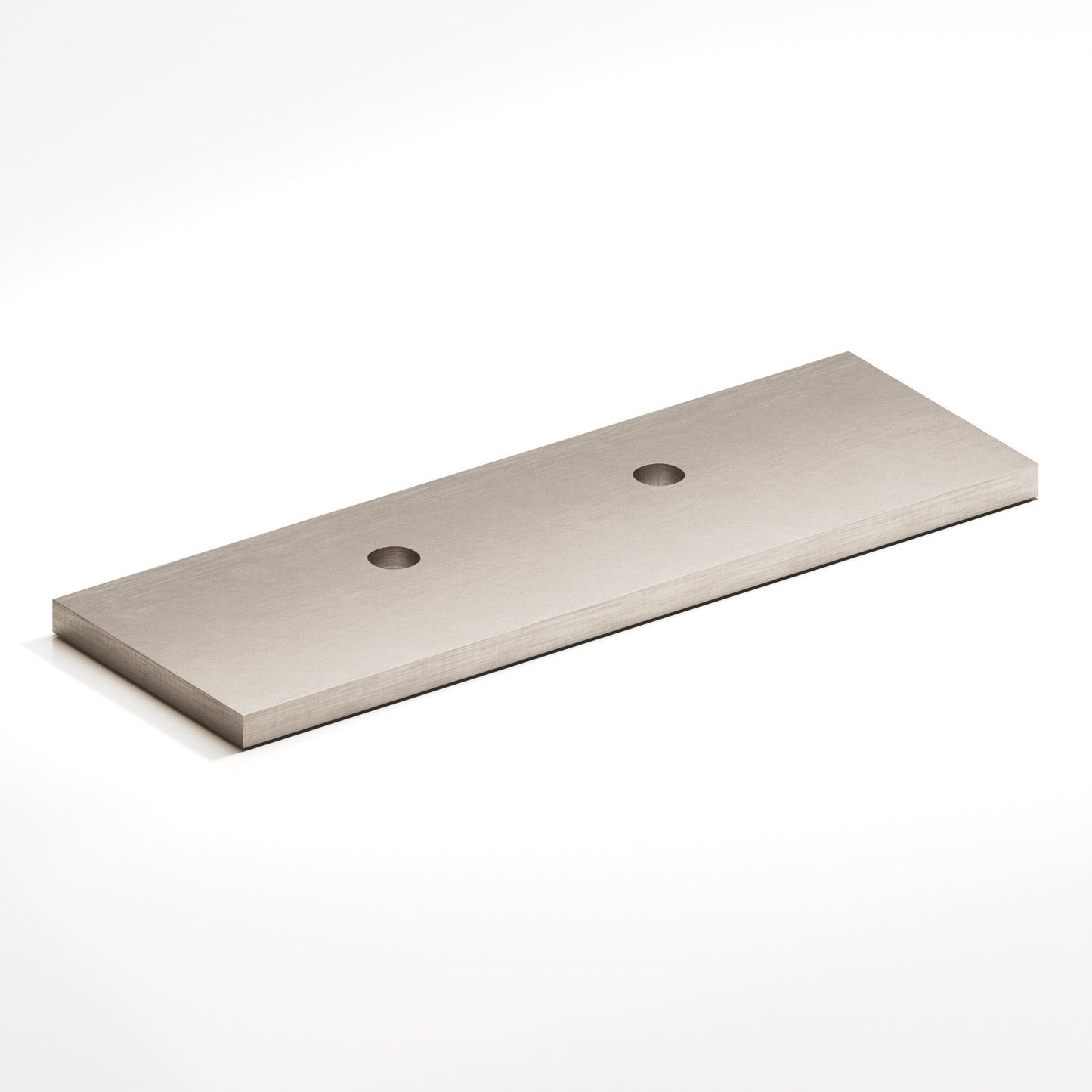 Colonial Bronze Offset Flat Back Plate