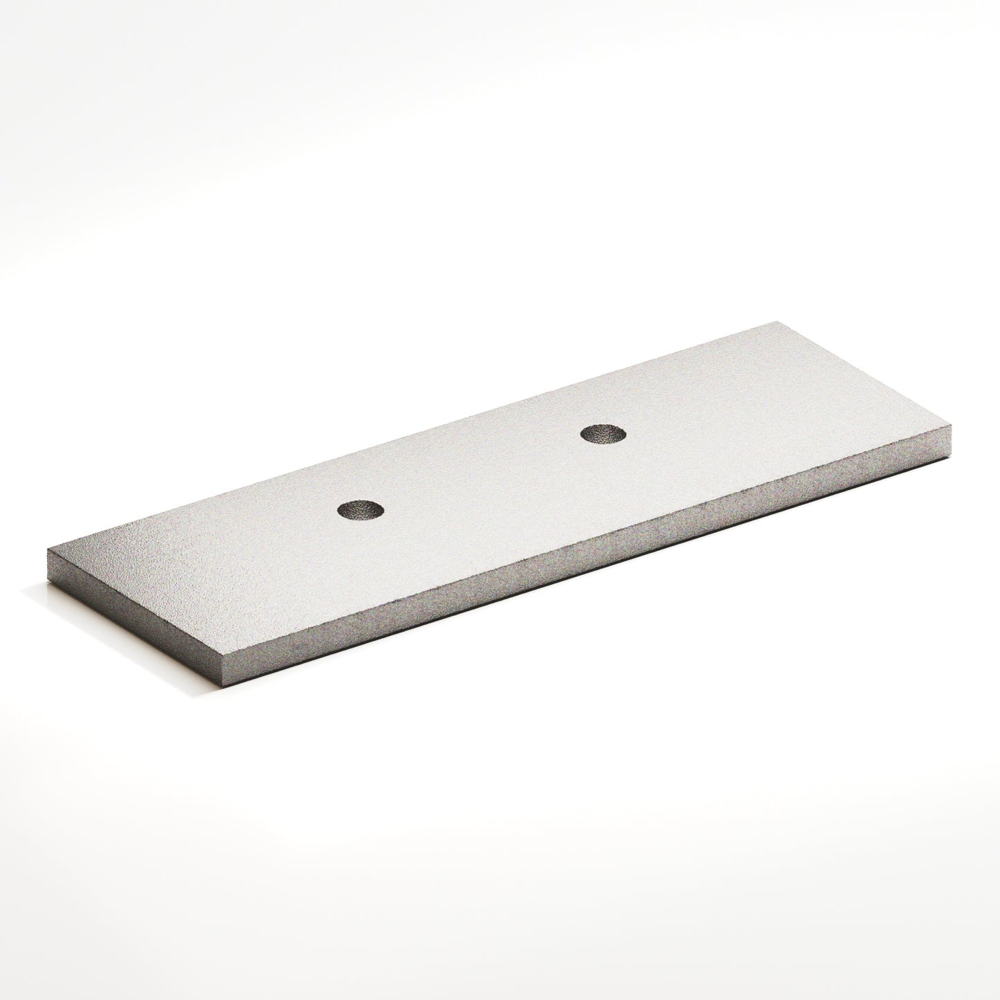 Colonial Bronze Offset Flat Back Plate