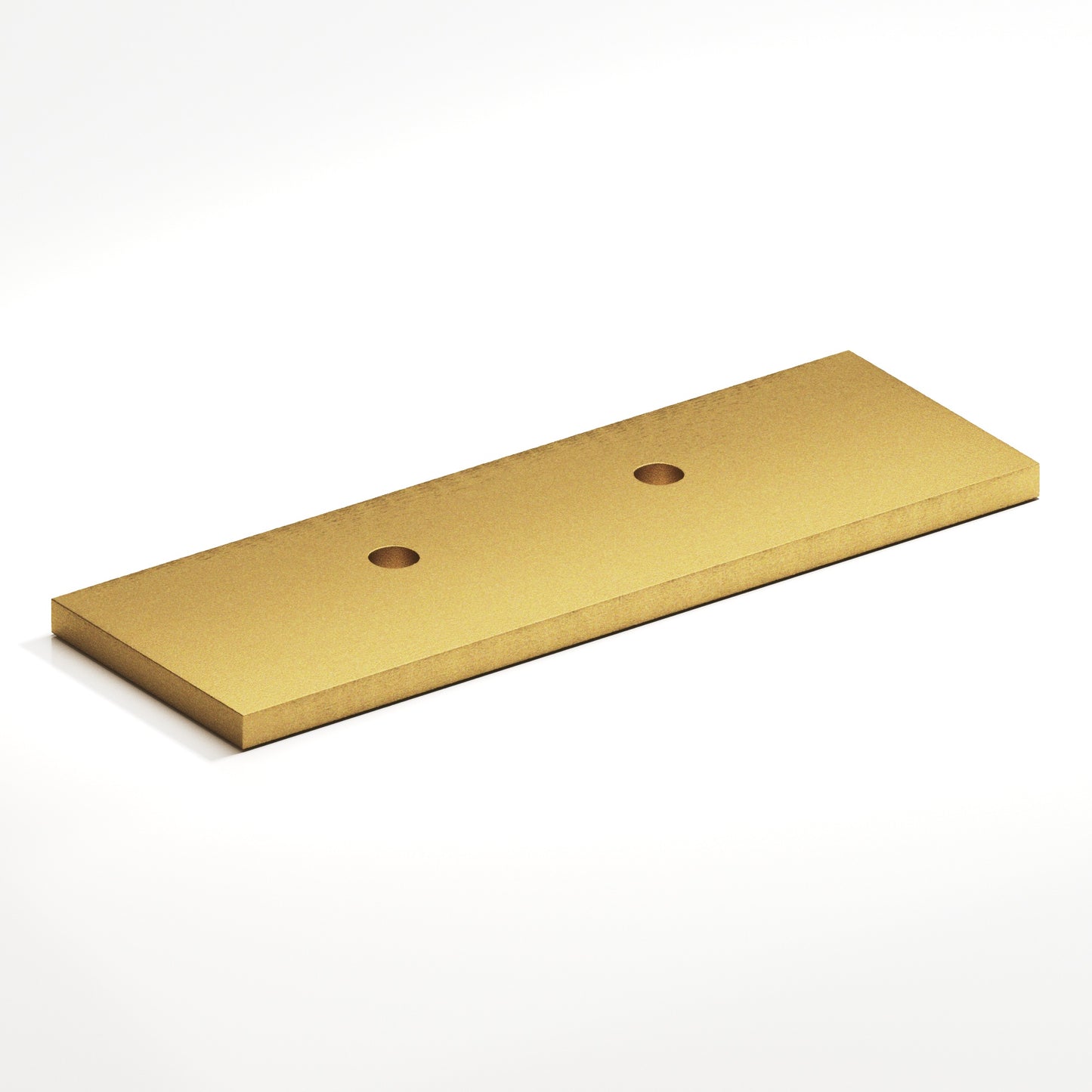 Colonial Bronze Offset Flat Back Plate