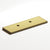 Colonial Bronze Offset Flat Back Plate