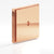 Colonial Bronze Square Stepped Edge Back Plate