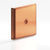 Colonial Bronze Square Stepped Edge Back Plate