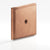 Colonial Bronze Square Stepped Edge Back Plate