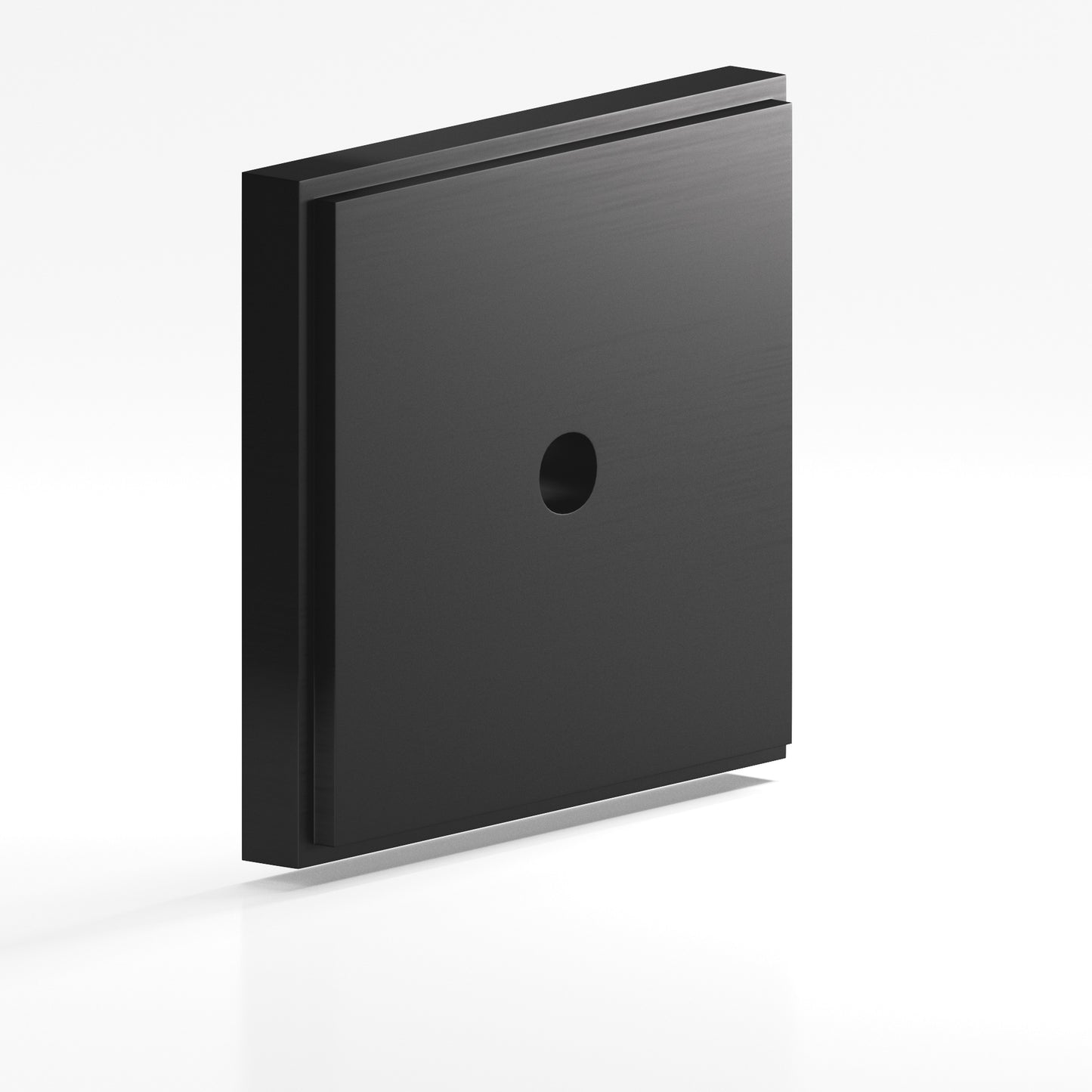 Colonial Bronze Square Stepped Edge Back Plate