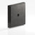 Colonial Bronze Square Stepped Edge Back Plate