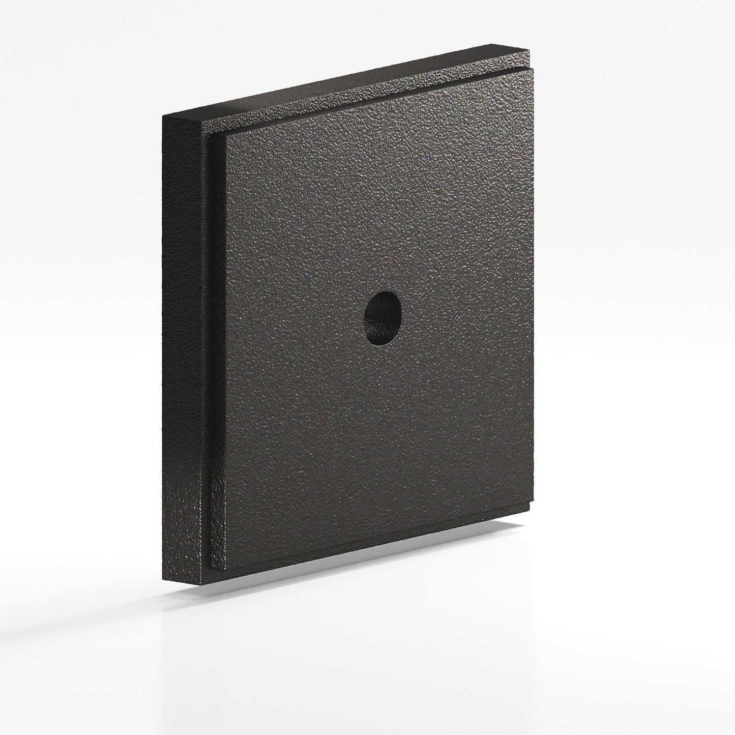 Colonial Bronze Square Stepped Edge Back Plate