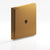 Colonial Bronze Square Stepped Edge Back Plate