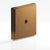 Colonial Bronze Square Stepped Edge Back Plate