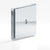 Colonial Bronze Square Stepped Edge Back Plate