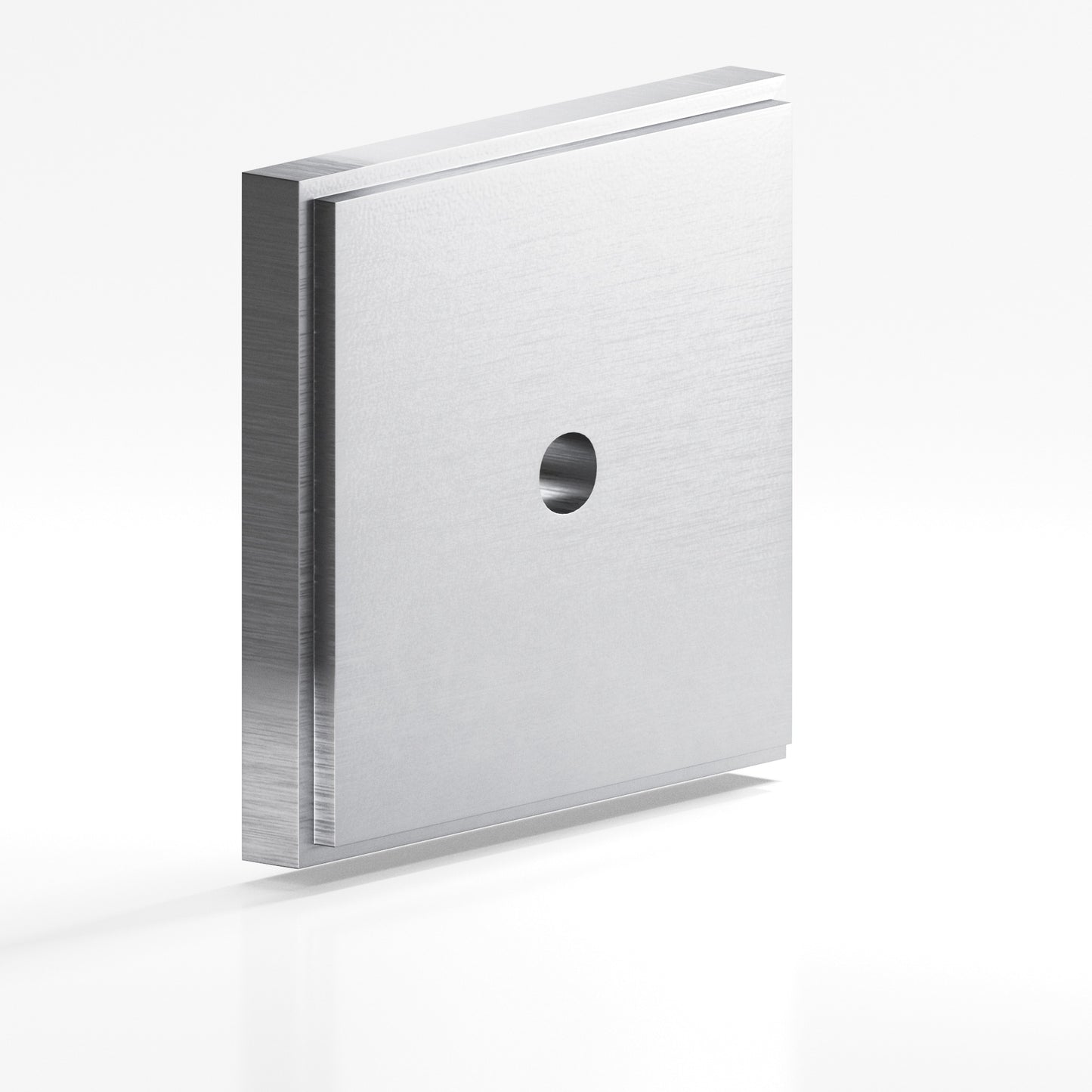 Colonial Bronze Square Stepped Edge Back Plate