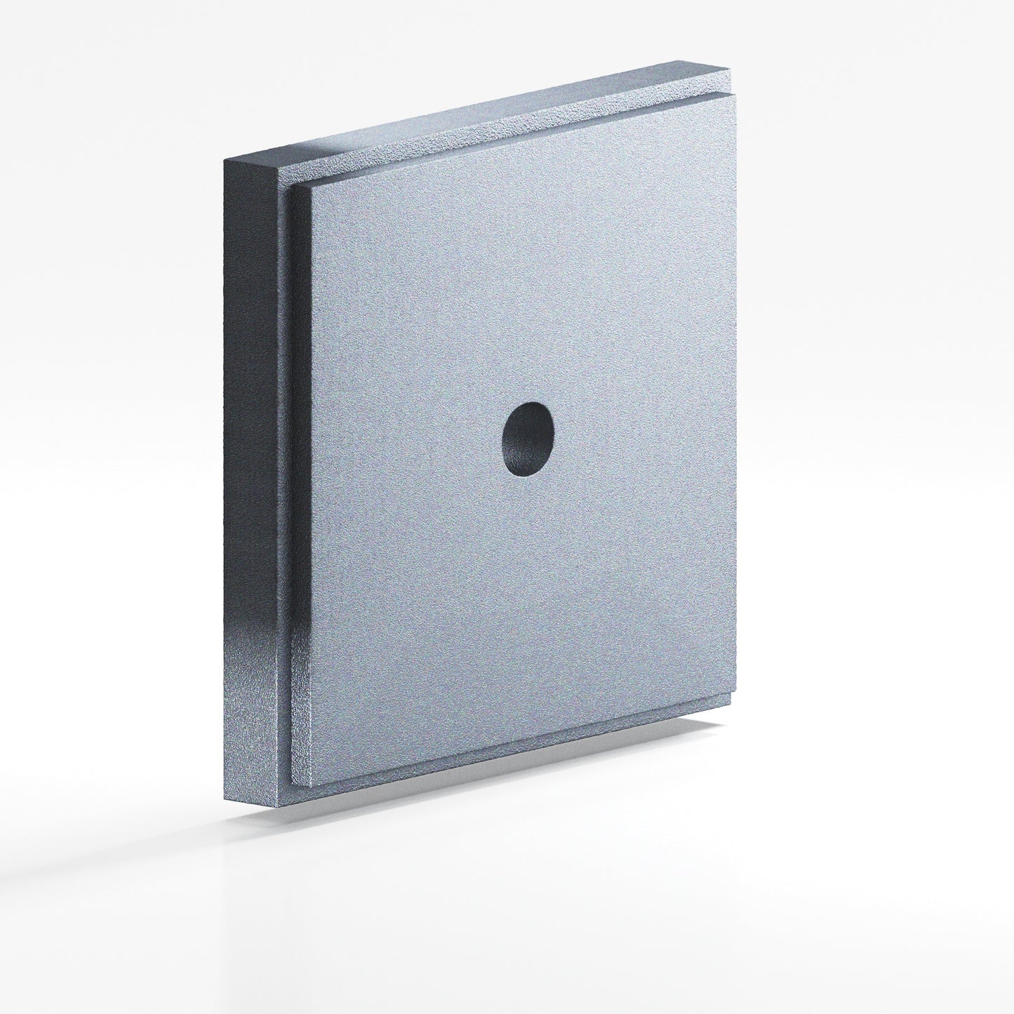 Colonial Bronze Square Stepped Edge Back Plate