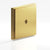 Colonial Bronze Square Stepped Edge Back Plate