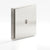 Colonial Bronze Square Stepped Edge Back Plate
