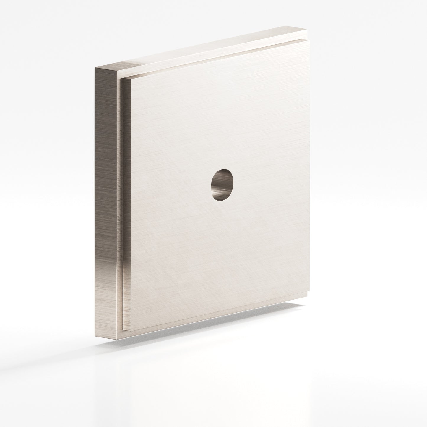 Colonial Bronze Square Stepped Edge Back Plate