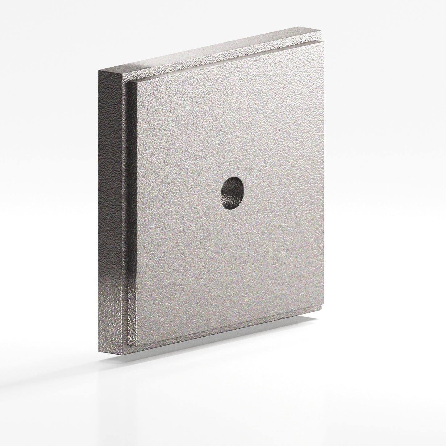 Colonial Bronze Square Stepped Edge Back Plate