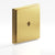 Colonial Bronze Square Stepped Edge Back Plate