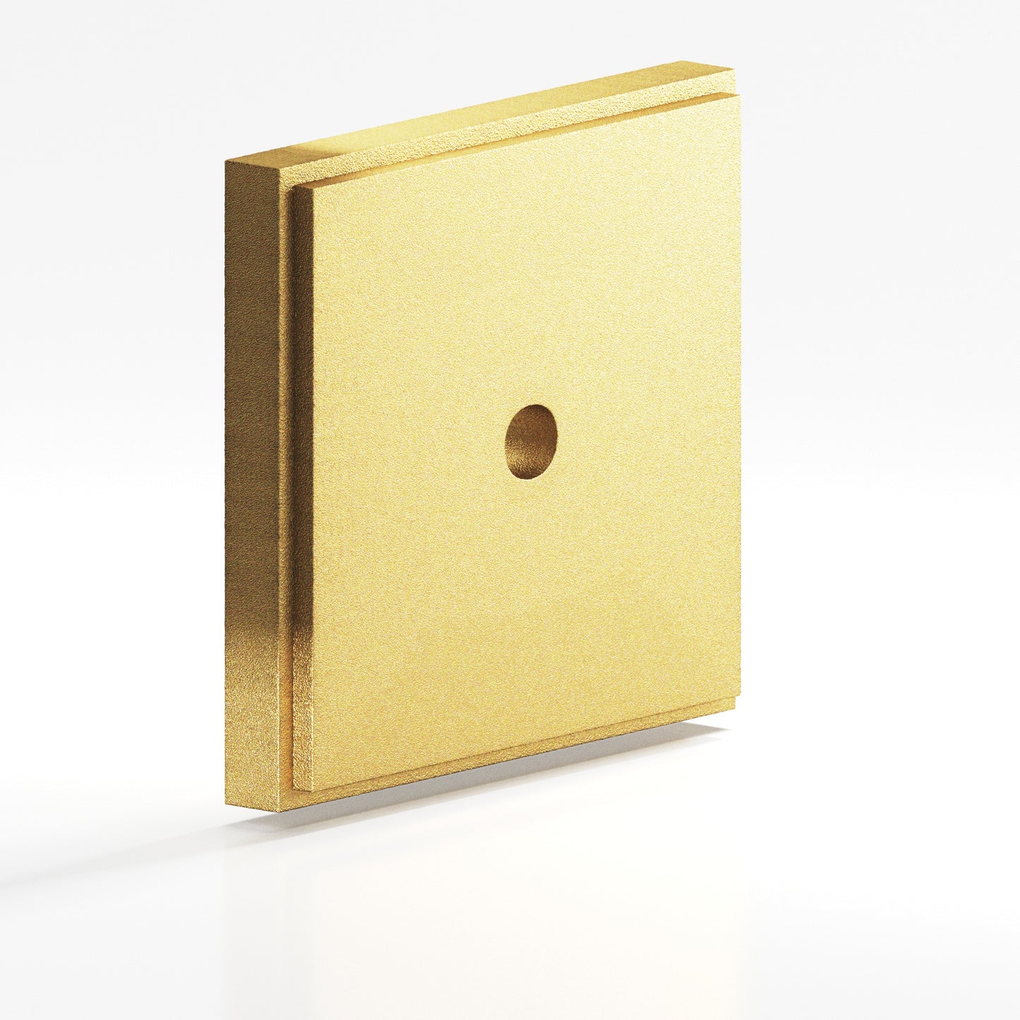 Colonial Bronze Square Stepped Edge Back Plate