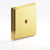 Colonial Bronze Square Stepped Edge Back Plate