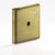 Colonial Bronze Square Stepped Edge Back Plate