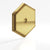 Colonial Bronze Hex Stepped Edge Back Plate
