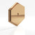 Colonial Bronze Hex Stepped Edge Back Plate