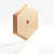 Colonial Bronze Hex Stepped Edge Back Plate - Parent